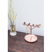 Подставка для колец Kikkerland Bird is the Word Copper (медь)-2