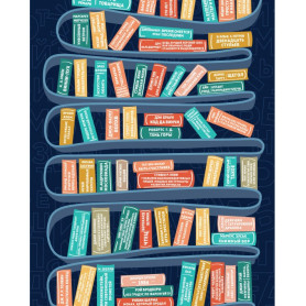 Скретч постер 100 дел Books Edition (100 лучших книг)-2