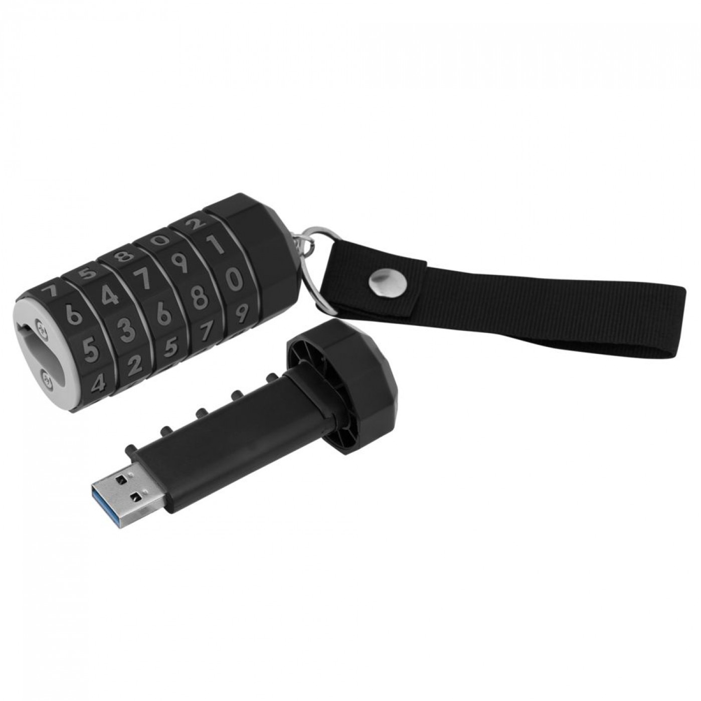 Флешка 2 в 1 с кодовым замком lokenToken 16 Гб USB 3.0 Флешка 2 в 1 с кодовым замком lokenToken 16 Гб USB 3.0