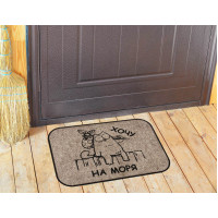 Коврик придверный Хочу на моря-2