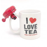 Кружка со звонком Love tea