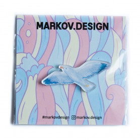 Значок Markov Design Чайка-2