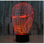 3D Cветильник Ironman