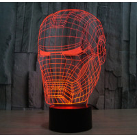 3D Cветильник Ironman