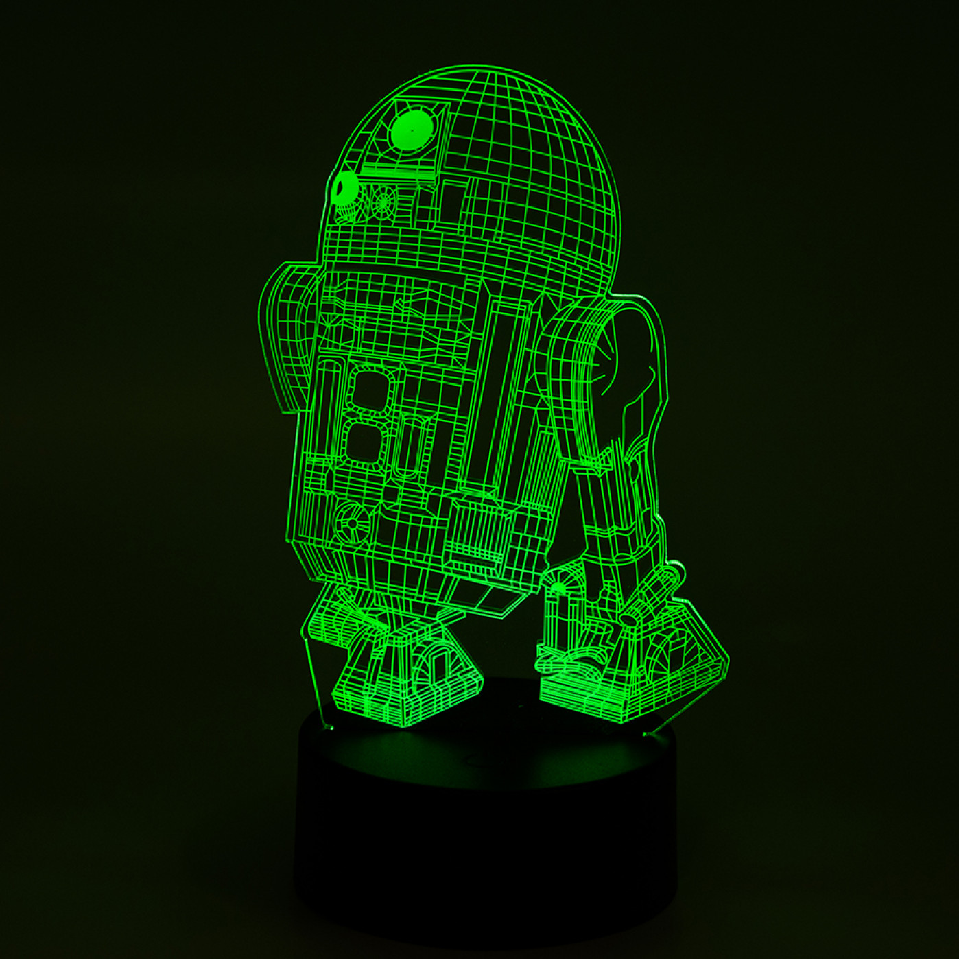 3D Cветильник R2-D2 3D Cветильник R2-D2