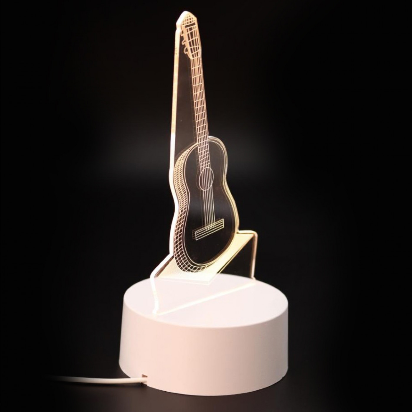 3D Cветильник Гитара