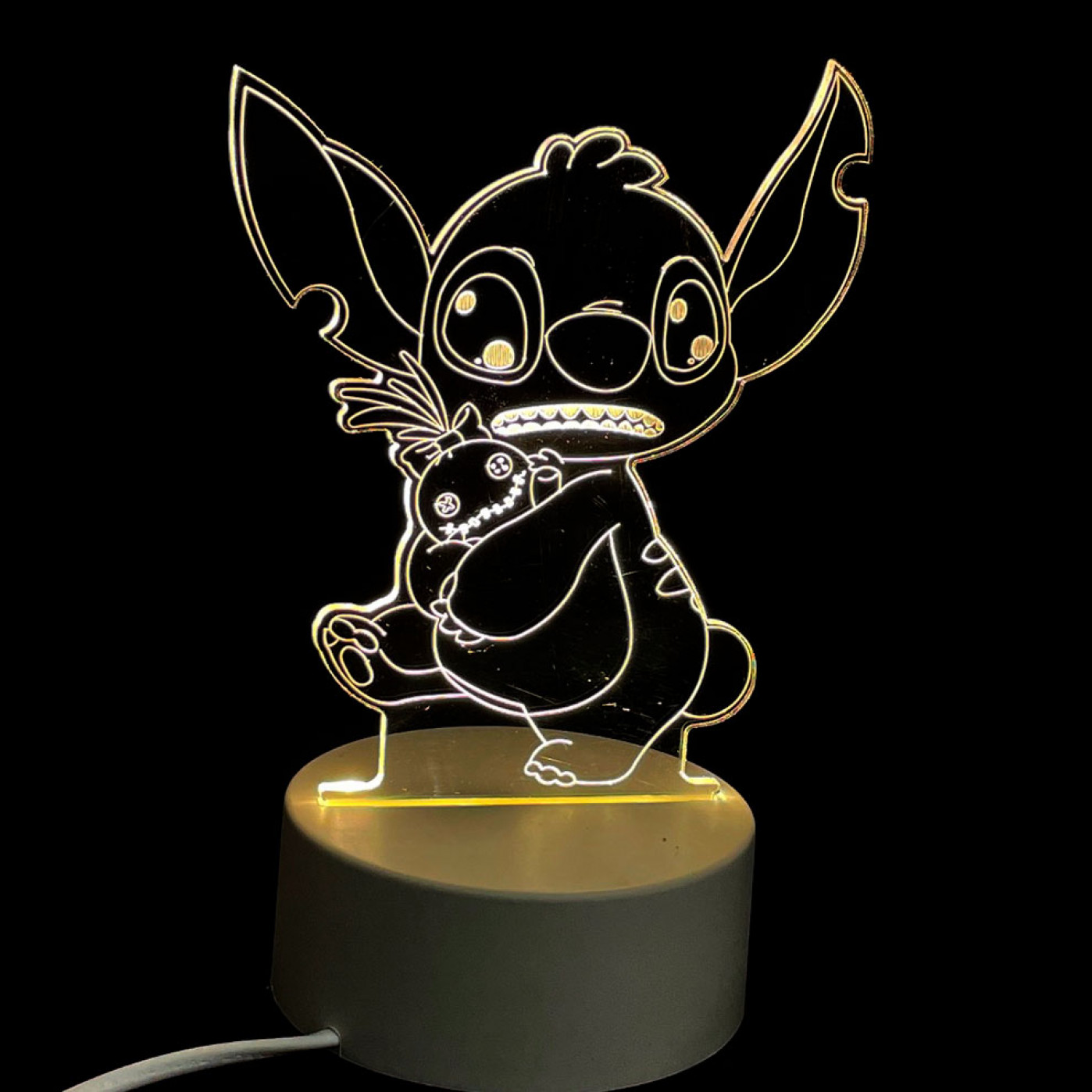 3D Cветильник Стич