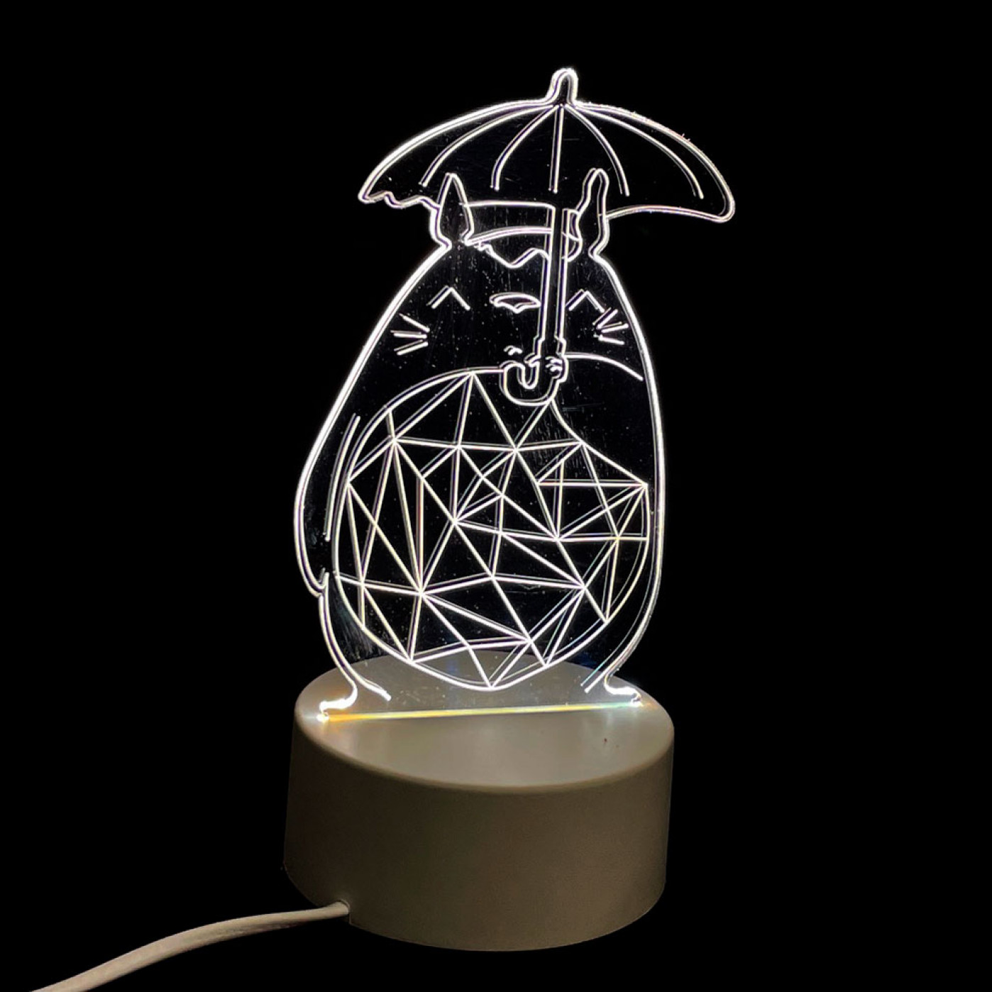 3D Cветильник Тоторо 3D Cветильник Тоторо