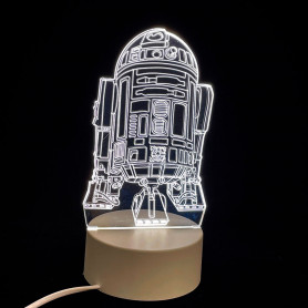 3D Cветильник дрон R2-D2