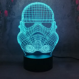 3D Cветильник солдат Империи