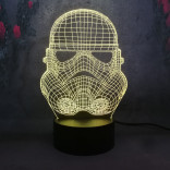 3D Cветильник солдат Империи