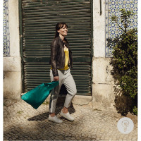 Сумка складная Mini maxi shopper summer blue dot-2