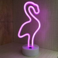 Светильник с неоновым эффектом Фламинго-2