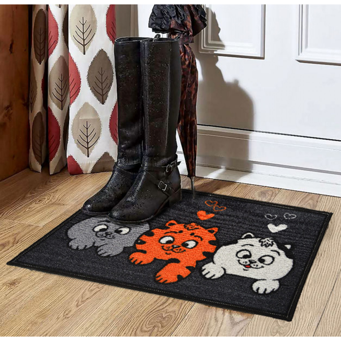 Коврик придверный Котята