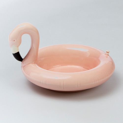Миска сервировочная керамическая Floatie Flamingo от Magicmag.net
