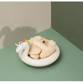 Миска сервировочная керамическая Floatie Unicorn-2