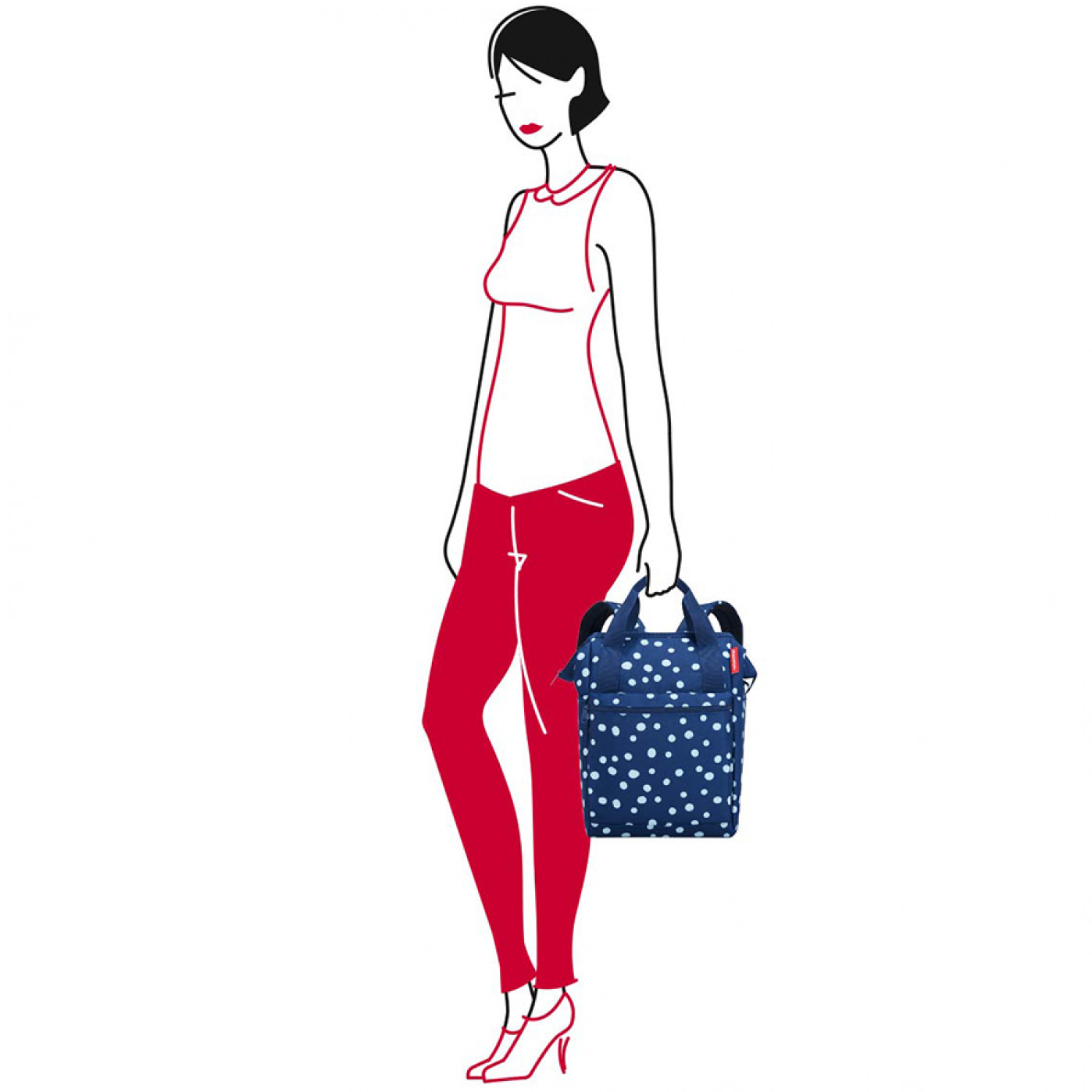 Рюкзак Allrounder R spots navy Рюкзак Allrounder R spots navy