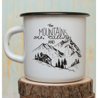Эмалированная кружка Mountains