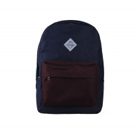 Городской рюкзак Сердце синий с бордовым