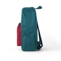 Городской рюкзак Сердце мятный с розовым-2