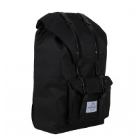 Городской рюкзак Сердце большой черный-2