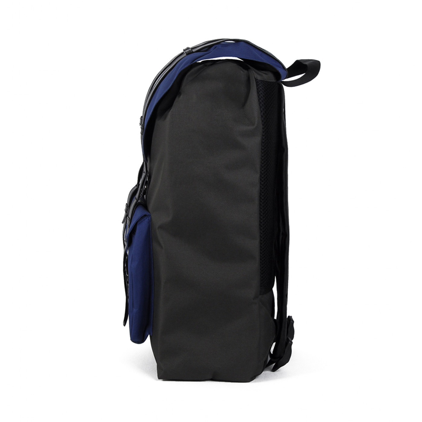 Городской рюкзак Сердце большой серый с синим