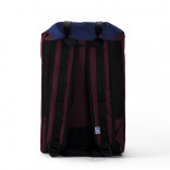Городской рюкзак Сердце большой Бордовый с синим