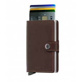 Кошелёк Secrid Miniwallet dark brown-2