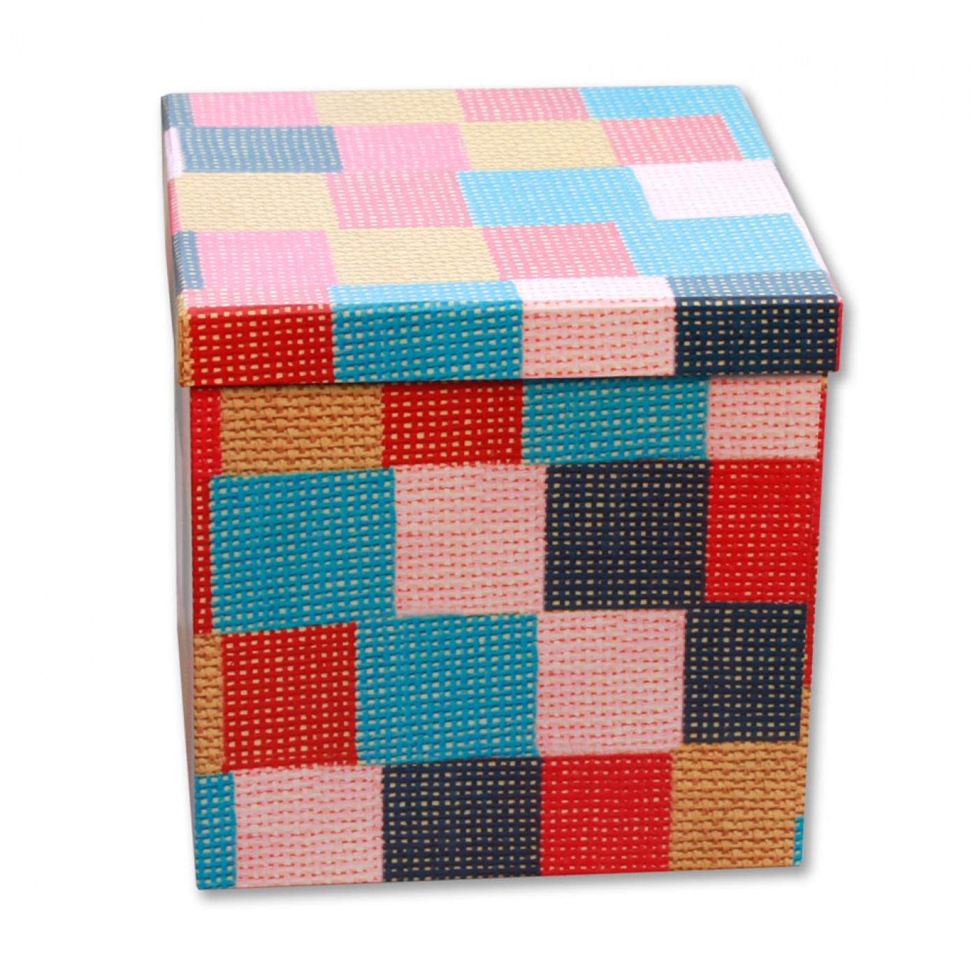 Подарочная коробка Пэчворк