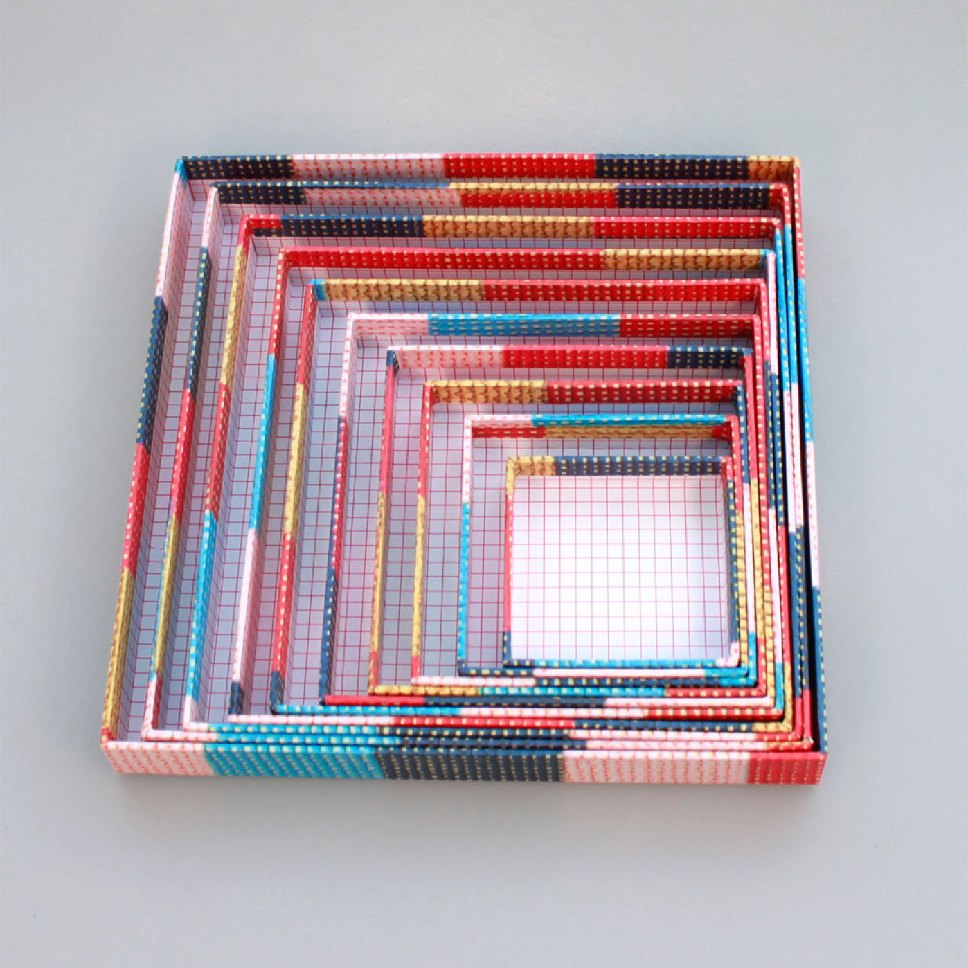 Подарочная коробка Пэчворк
