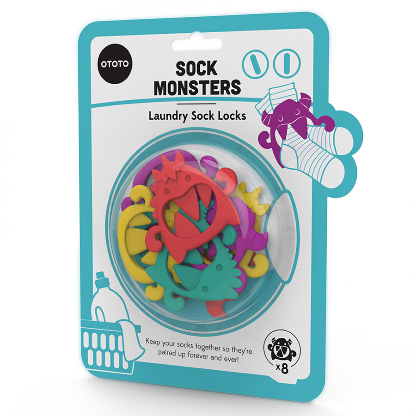 Прищепка для носков Sock Monsters Прищепка для носков Sock Monsters