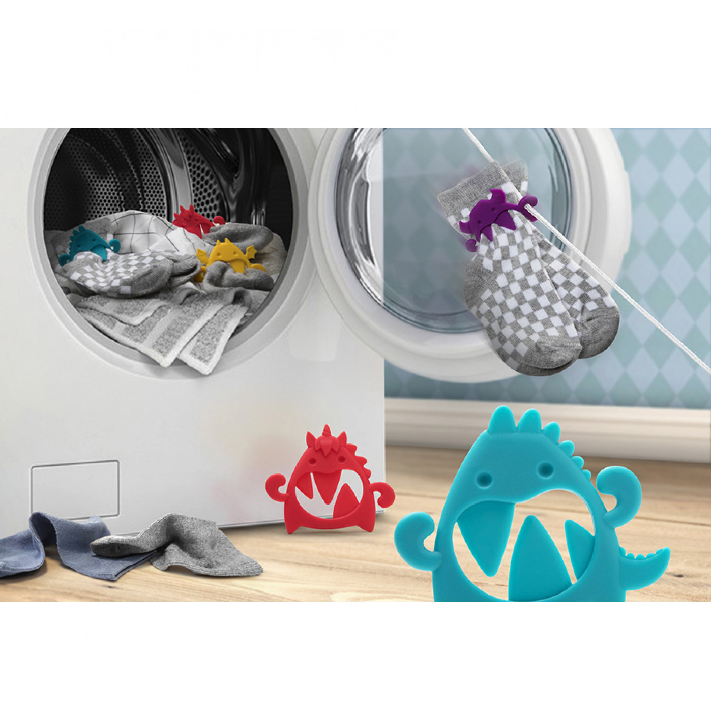 Прищепка для носков Sock Monsters Прищепка для носков Sock Monsters