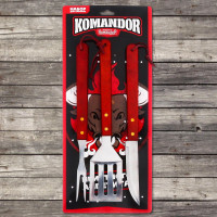 Набор для барбекю Komandor лопатка, вилка, нож