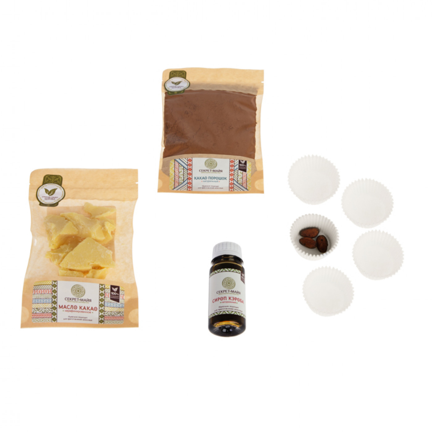 Набор для приготовления шоколада Секрет Майя Milk Carob