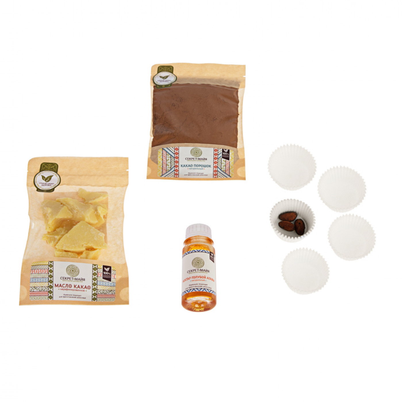 Набор для приготовления шоколада Секрет Майя Milk Honey