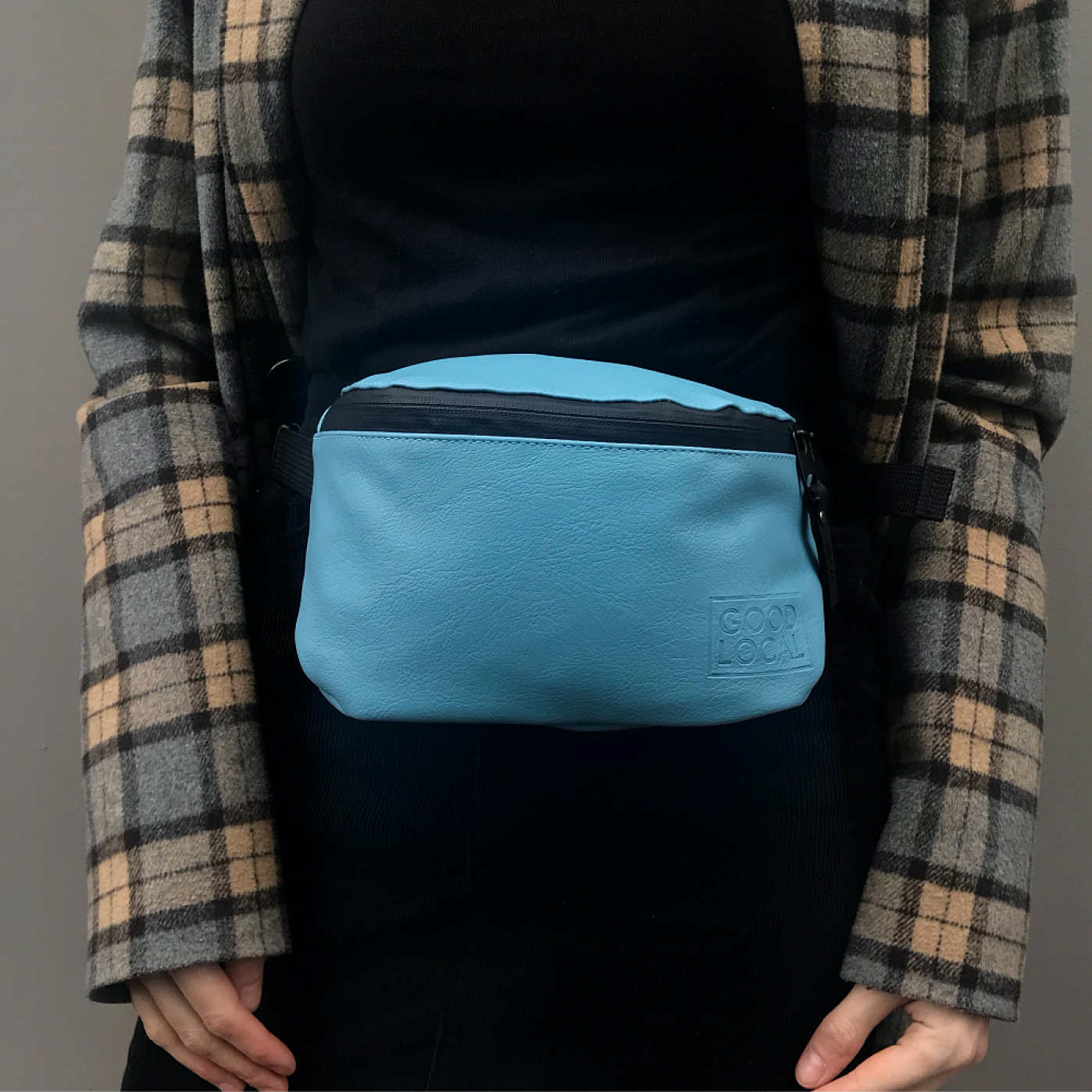 Поясная сумка из экокожи Good Local Banana Eco Sky Blue Поясная сумка из экокожи Good Local Banana Eco Sky Blue