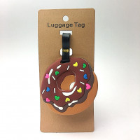 Бирка для багажа Шоколадный пончик