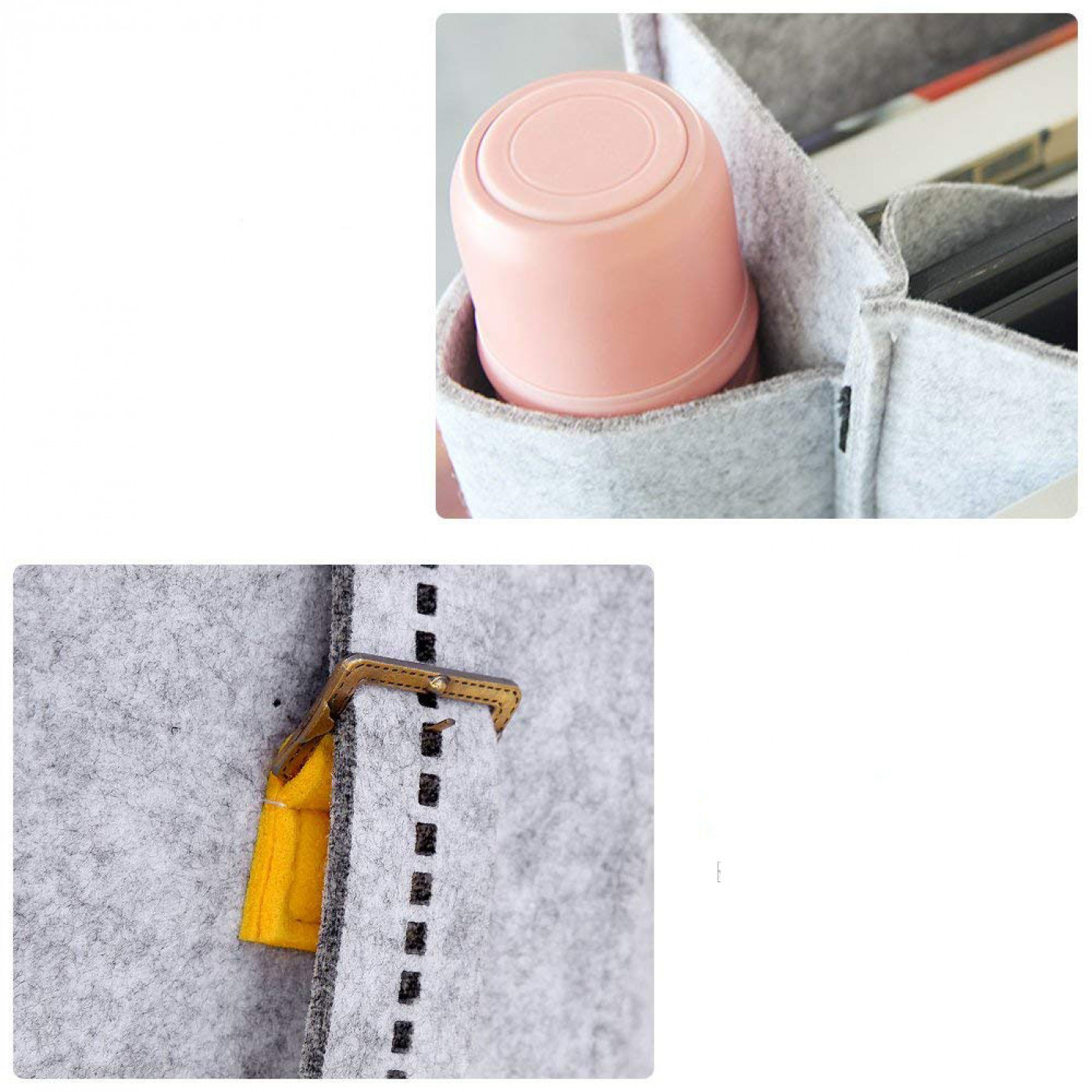 Карман-органайзер для кровати бирюзовый