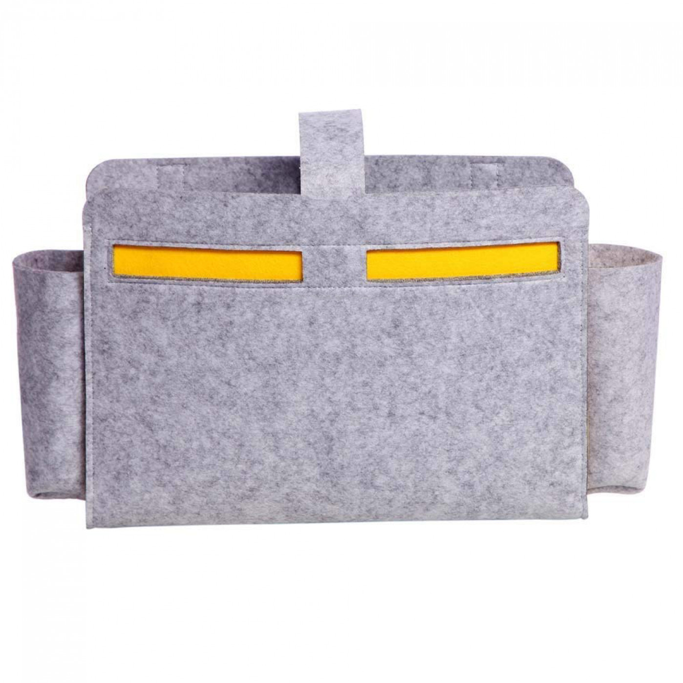 Карман-органайзер для кровати желтый