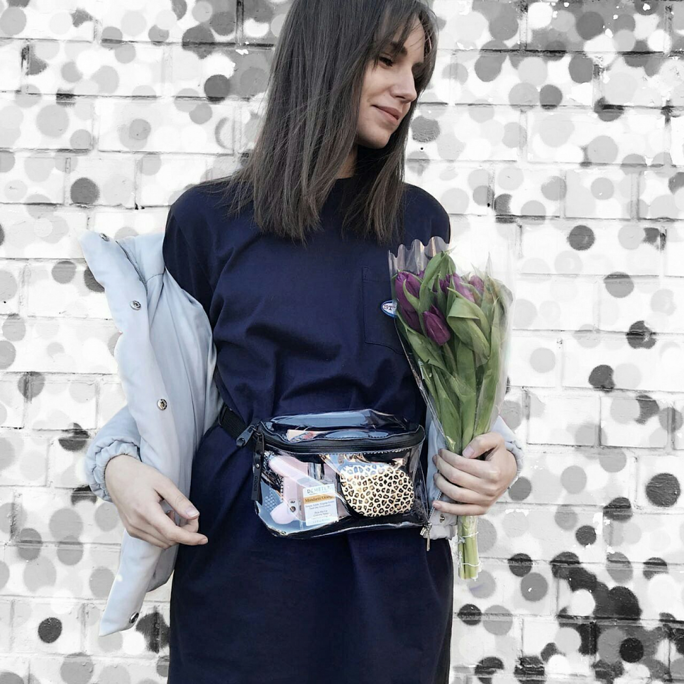 Поясная сумка прозрачная Good Local Banana Clear