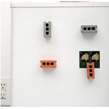 Набор магнитов на холодильник в виде кирпичей и бетонных блоков Kikkerland