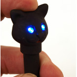Светящаяся и мяукающая ручка в виде кошки Kikkerland Cat