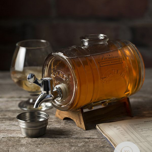 

Декантер (диспенсер) для напитков Kilner Barrel 1 л.