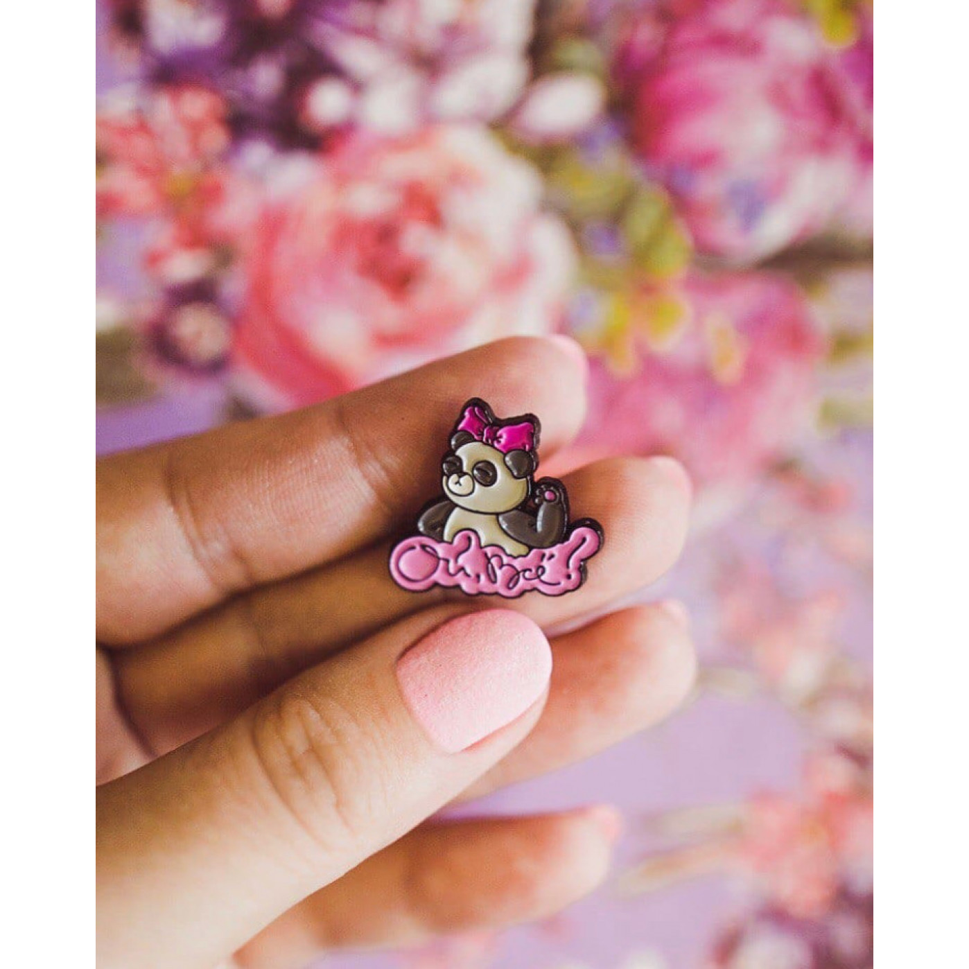 Металлический значок-пин Ой всё