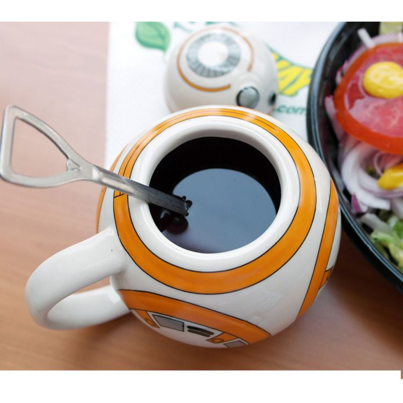3D Кружка с крышкой BB-8 3D Кружка с крышкой BB-8