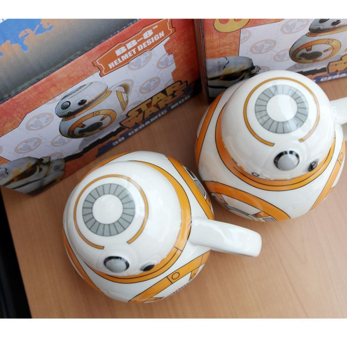 3D Кружка с крышкой BB-8 3D Кружка с крышкой BB-8