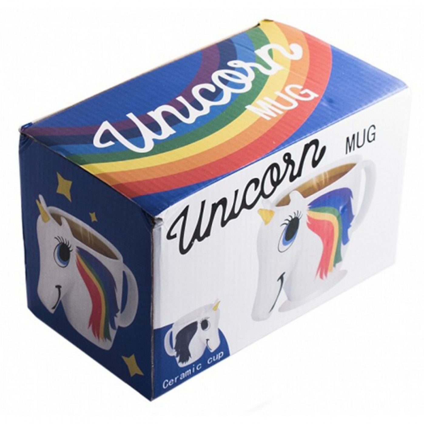 Кружка хамелеон Единорог