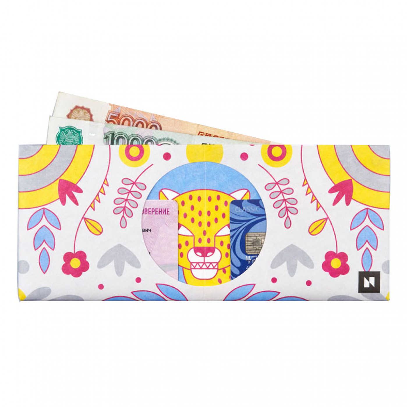 Кошелек New Wallet Junglelion Кошелек New Wallet Junglelion