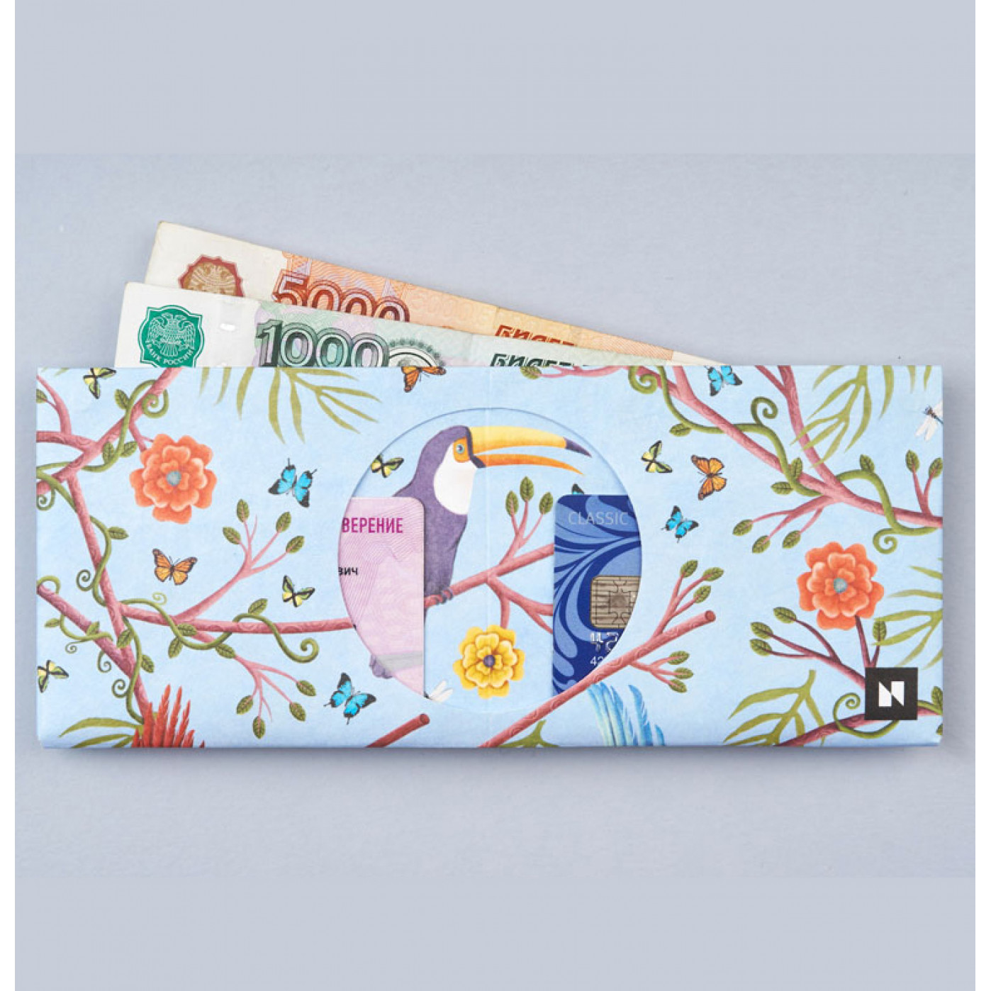 Кошелек New Wallet Parrots