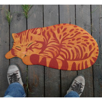 Придверный Котоковёр Рыжий-2